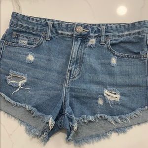 Free people jean shorts!!